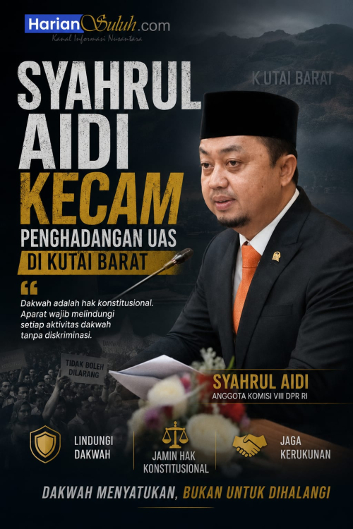 Syahrul Aidi Kecam Kelompok Penghadas UAS Di Kutai Barat,