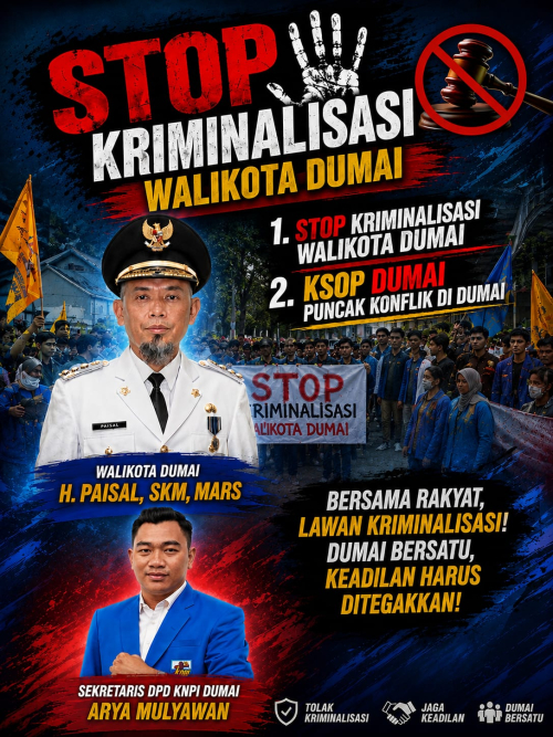 AMUUK Dumai Desak Pencopotan Kepala KSOP dan Penghentian Kriminalisasi Terkait Konflik TKBM
