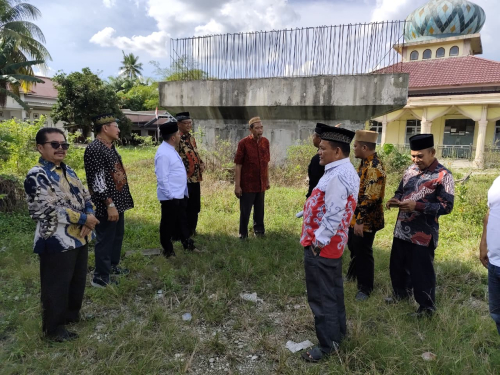 Mangkrak Sejak 2019, Ninik Mamak dan Tokoh Masyarakat Rumbio Bentuk Tim