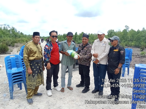 Peringati HUT ke-15, GRIB Jaya Meranti Gelar Reboisasi Mangrove dan Bansos untuk Warga Pesisir