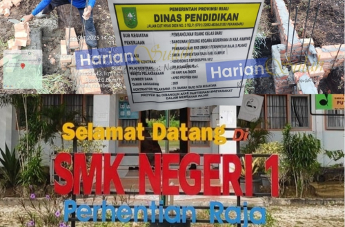 600 Juta Untuk 2 RKB di SMKN 1 Perhentian Raja: Fondasi Bangunan Diduga Tak Sesuai Aturan, Sarat Korupsi ?