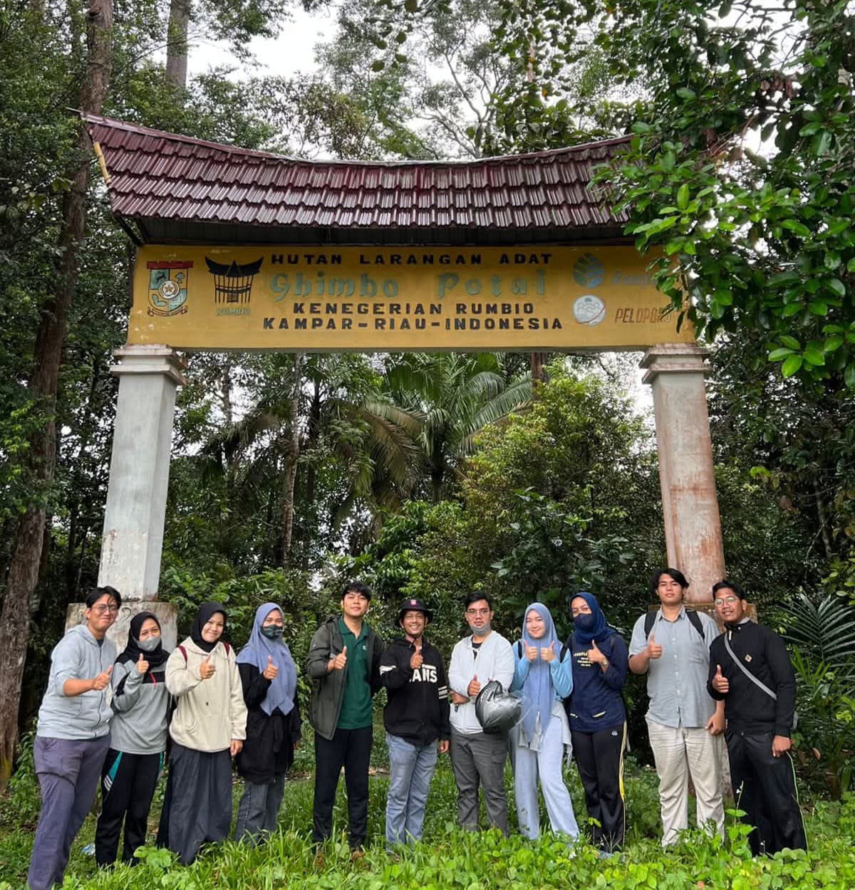 Hamka Jadi Rujukan Mahasiswa Pelajari Hutan Larangan Adat Rumbio, Mahasiswa Berikan Apresiasi